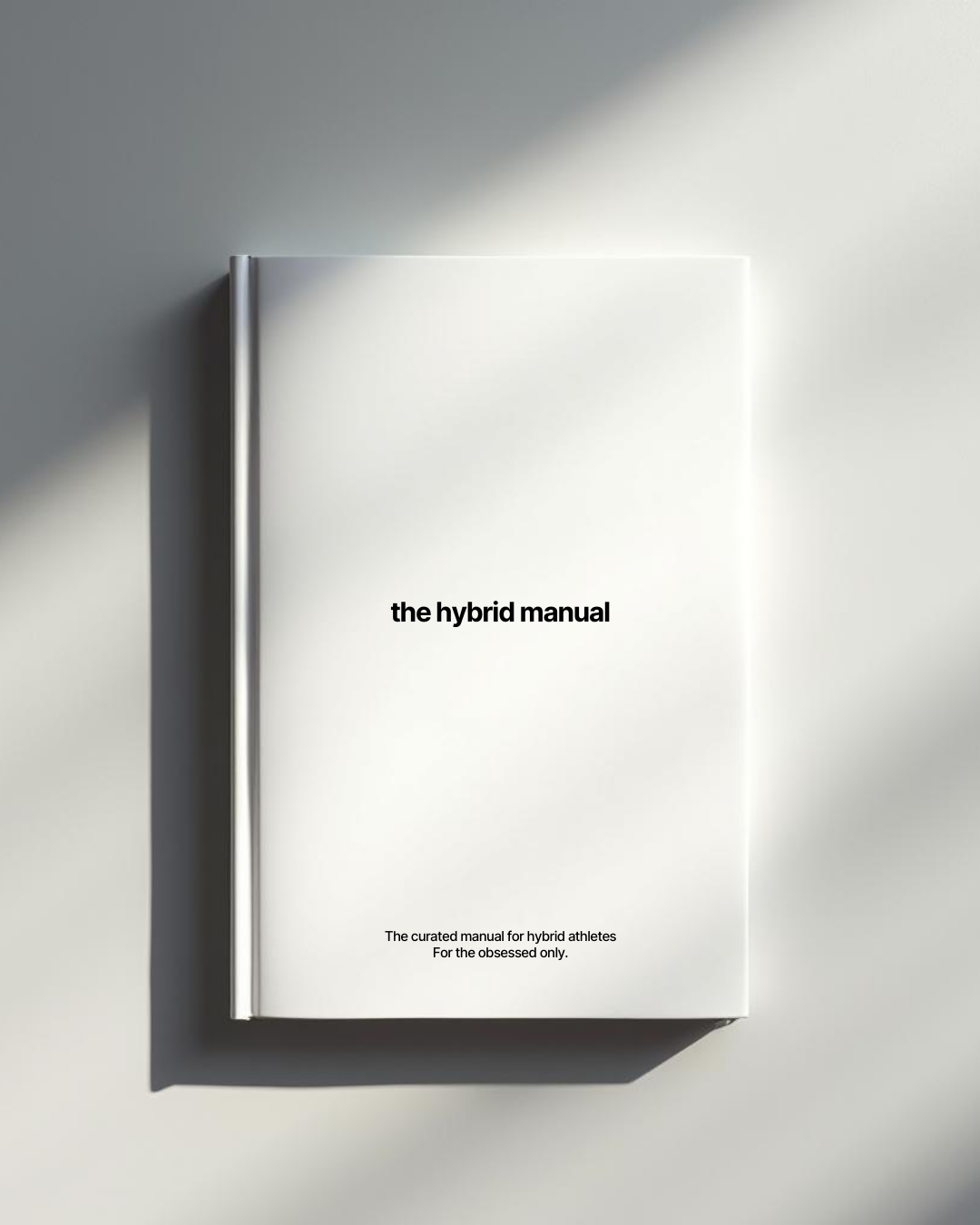 the hybrid manual v1 (digital only)